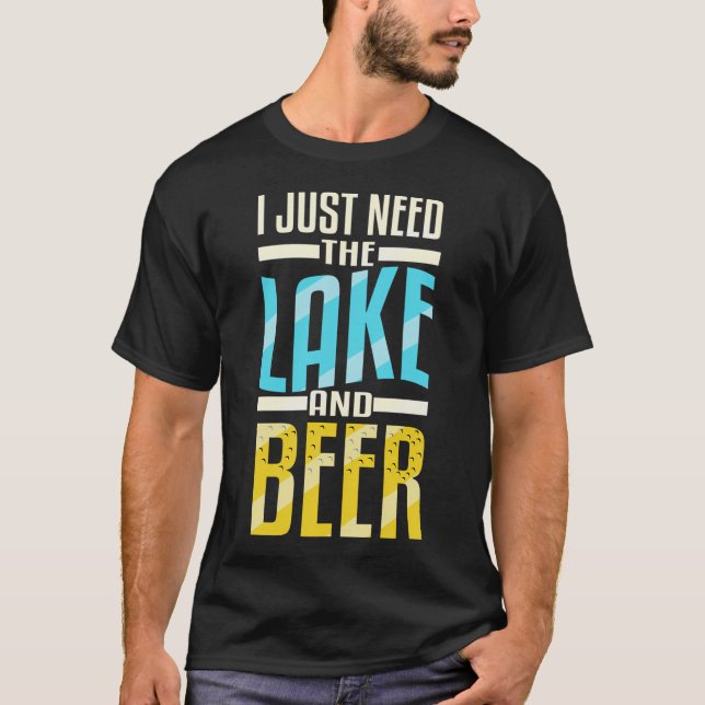 Gädd Fisktryck T Shirt (Framsida)