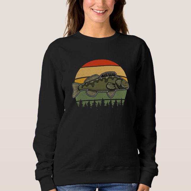 Gädda Fogosch Fiskare Fiske Humor T Shirt (Framsida)