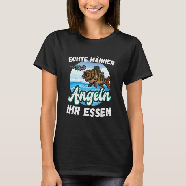Gädda Gös Abborre Fiske Humor 3 T Shirt (Framsida)