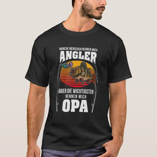 Gädda Gös Gädda Fiske Humor T Shirt (Framsida)