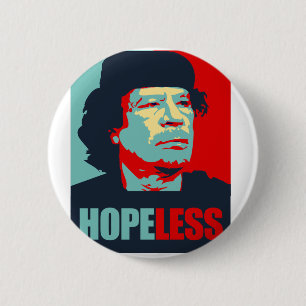 GADDAFI ÄR HOPPLÖS KNAPP