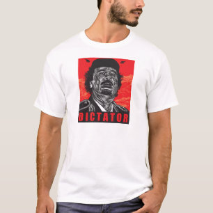 Gaddafi - diktator t-shirt