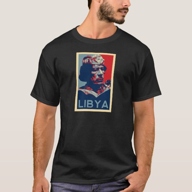 Gaddafi - Libyen Tröja (Framsida)