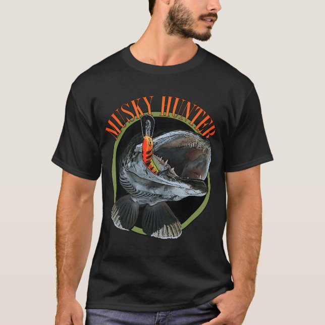 Gäddjägare T Shirt (Framsida)