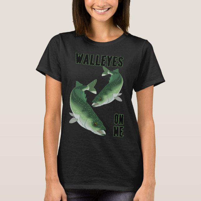 Gäddor På Mig T Shirt (Framsida)