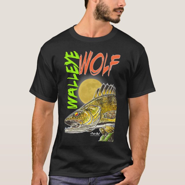 Gäddvarg T Shirt (Framsida)
