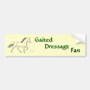Gaded Dressage Fläkt Bildekal