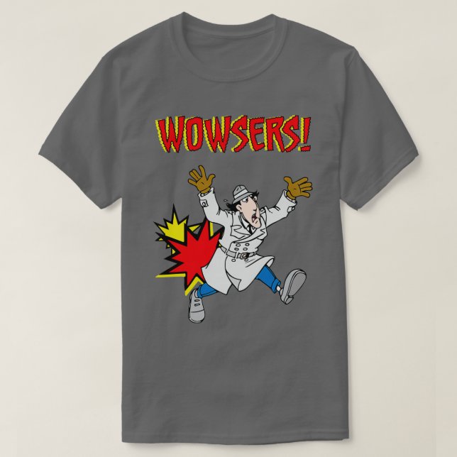 Gadget Wowzers Alltid på Duty Funny Humo T Shirt (Design framsida)
