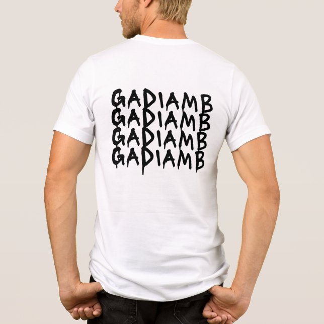 Gadiamb T Shirt (Baksida)
