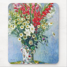 Gadiolas Lilies och Dasies Claude Monet Musmatta
