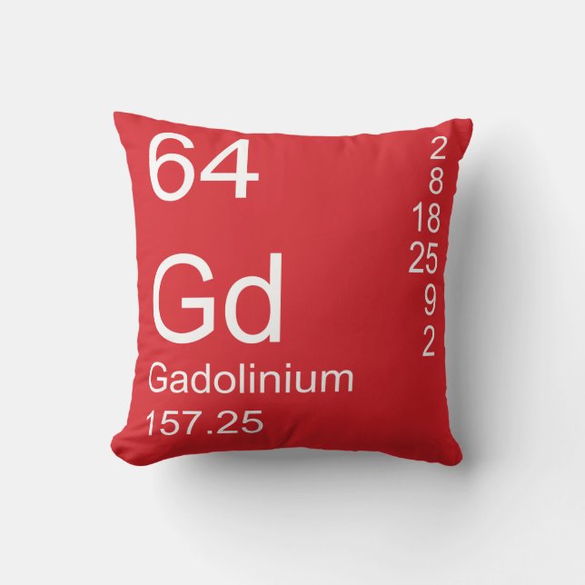 Gadolinium Kudde (Framsida)