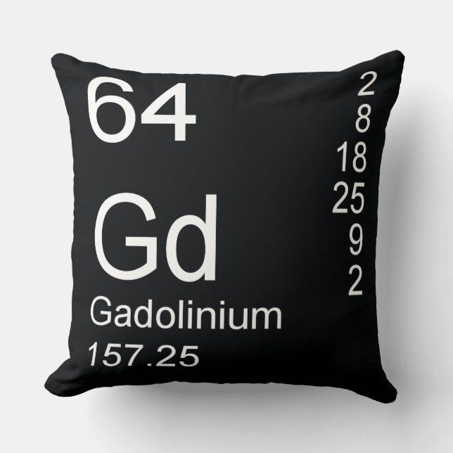 Gadolinium Kudde (Framsida)