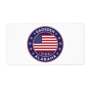 Gadsden, Alabama Fraktsedel
