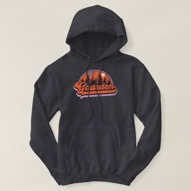 Gadsden, Alabama Hoodie (Design framsida)