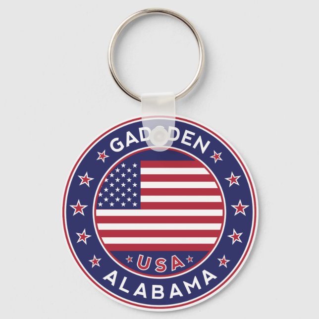 Gadsden, Alabama Nyckelring (Framsida)