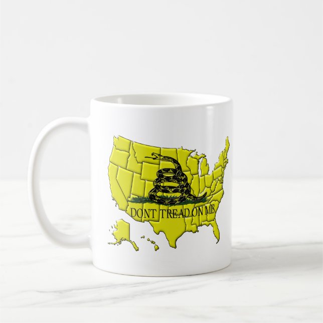 Gadsden America Kaffemugg (Vänster)