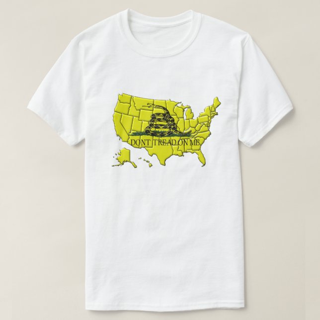 Gadsden America T-Shirt (Design framsida)