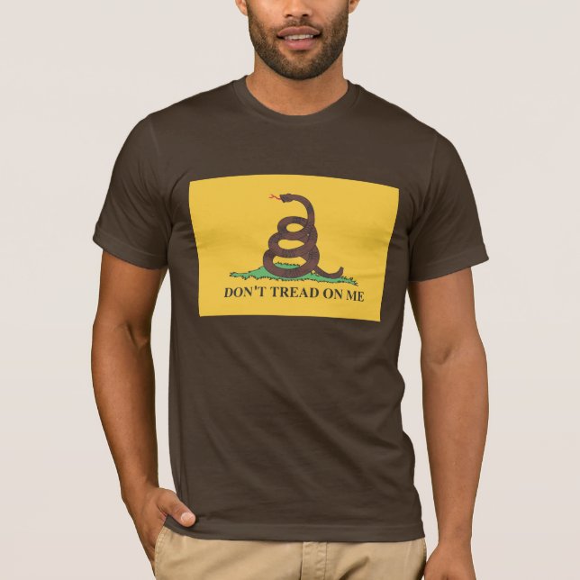 Gadsden Flag Tee Shirt (Framsida)