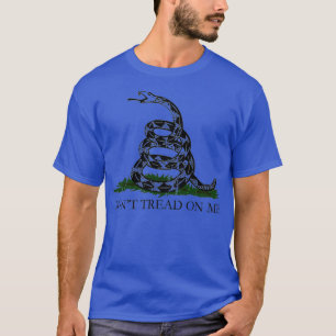 Gadsden Flagga DONT GÅR PÅ ME Gasden Culpeper Coi T Shirt