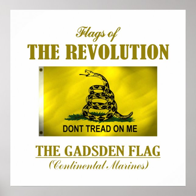Gadsden Flagga (FR) Poster (Framsidan)