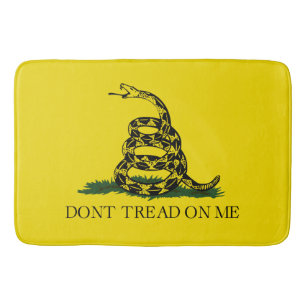 Gadsden Flagga (Gå inte på Me) (USA Snake Flagga) Badrumsmatta