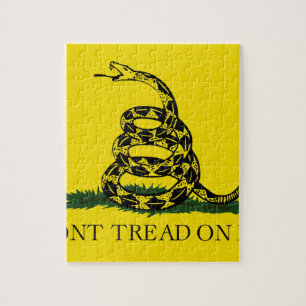 Gadsden Flagga - gå inte på mig Pussel