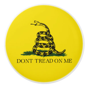 Gadsden Flagga (Gå inte på mig) (Snake Flagga) Knopp