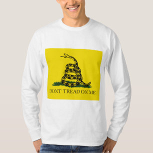 Gadsden Flagga (Gå inte på mig) (Snake Flagga) T Shirt