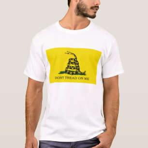 Gadsden Flagga - Gå inte på mig - T Shirt
