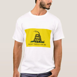 Gadsden Flagga - Gå inte på mig - T Shirt