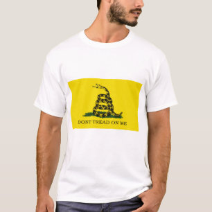 Gadsden Flagga - Gå inte på mig - T Shirt