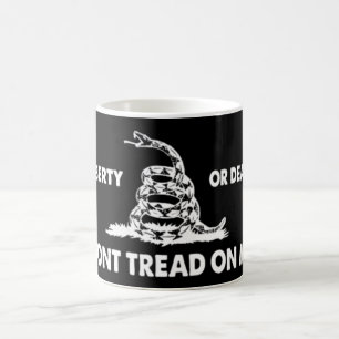 Gadsden flagga kaffemugg