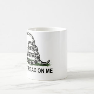 Gadsden flagga kaffemugg