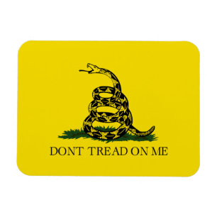 Gadsden flagga magnet