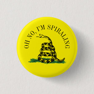 Gadsden Flagga Parody... Knapp
