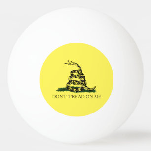 Gadsden Flagga Ping Pong Boll