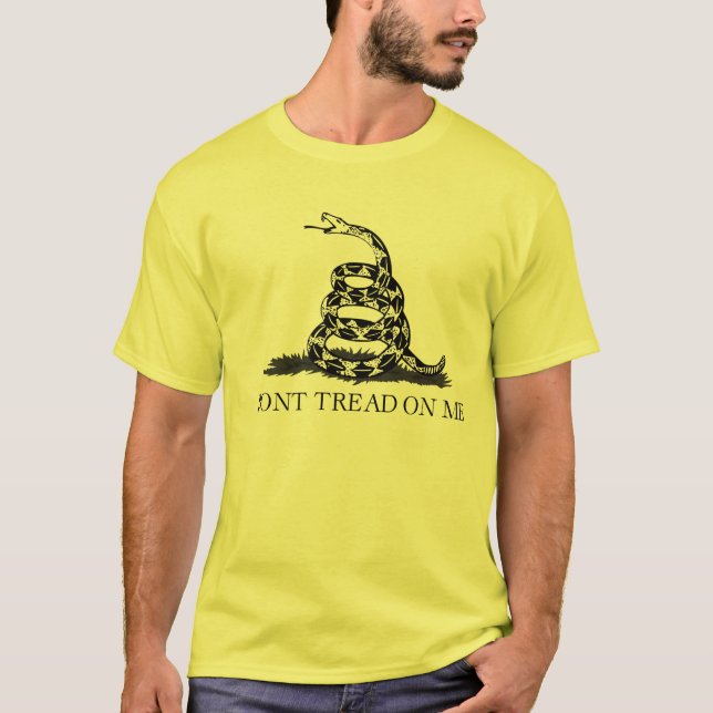 Gadsden flagga t shirt (Framsida)