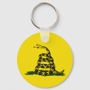 Gadsden flagga variant nyckelring