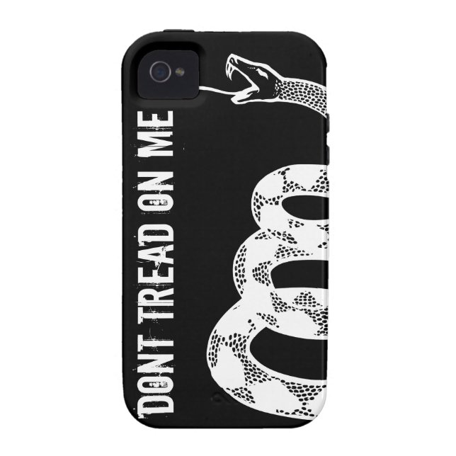 Gadsden flaggaiphone case Case-Mate iPhone skal (Baksidan)