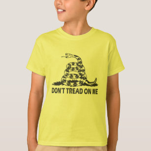 Gadsden Kid Shirt - Gå inte på mig-orm T Shirt