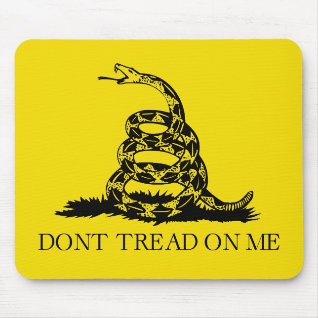 Gadsden Rattlesnake Flagga: Revolutionary Krig 177 Musmatta (Framsidan)