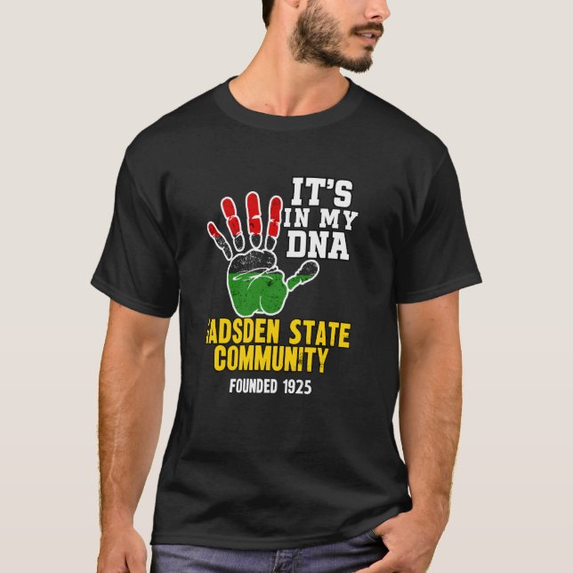 Gadsden State Community, GSCC, Souvenir HBC-design T Shirt (Framsida)