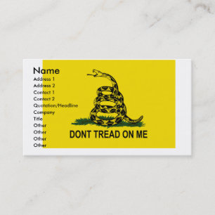 Gadsden visitkort,… visitkort