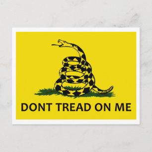Gadsdenflagga Vykort