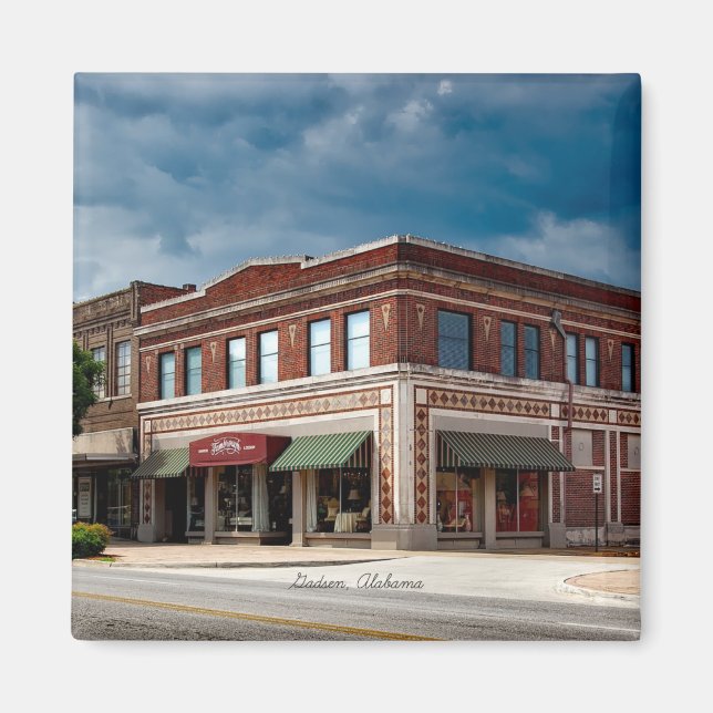 Gadsen, Alabama-foto Magnet (Framsidan)