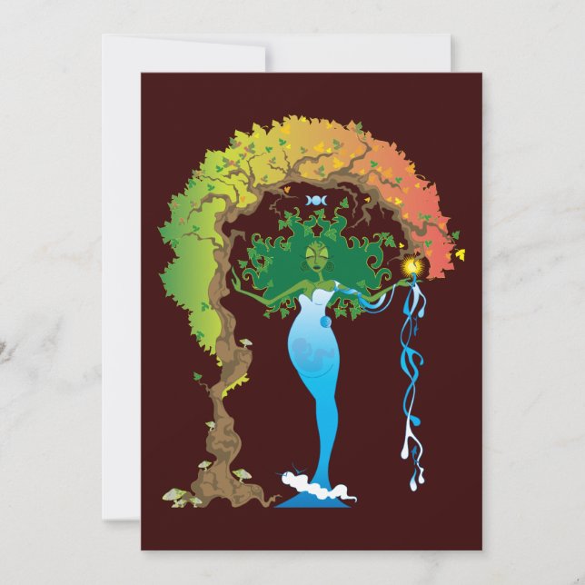 Gaea-inbjudningar Inbjudningar (Framsida)