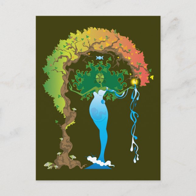 Gaea Postcards Vykort (Framsida)