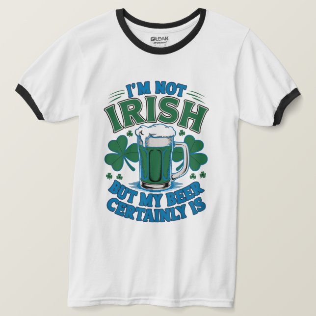 Gaelic Beer T Shirt (Design framsida)