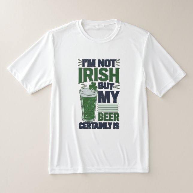 Gaelic Beer T Shirt (Laydown)