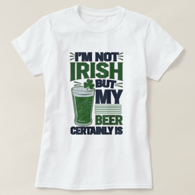 Gaelic Beer T Shirt (Design framsida)